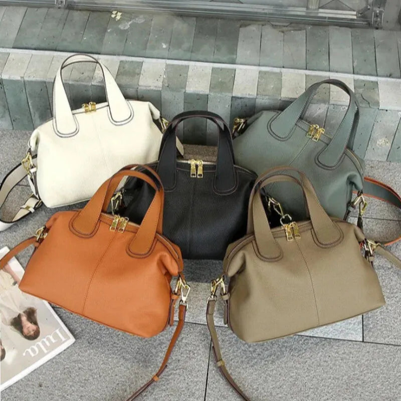 Sofia | Shoulder Bag with Gold Finish