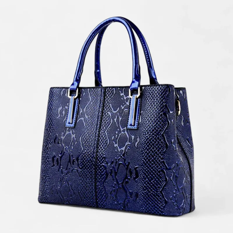 Clara | Shiny Textured Shoulder Bag