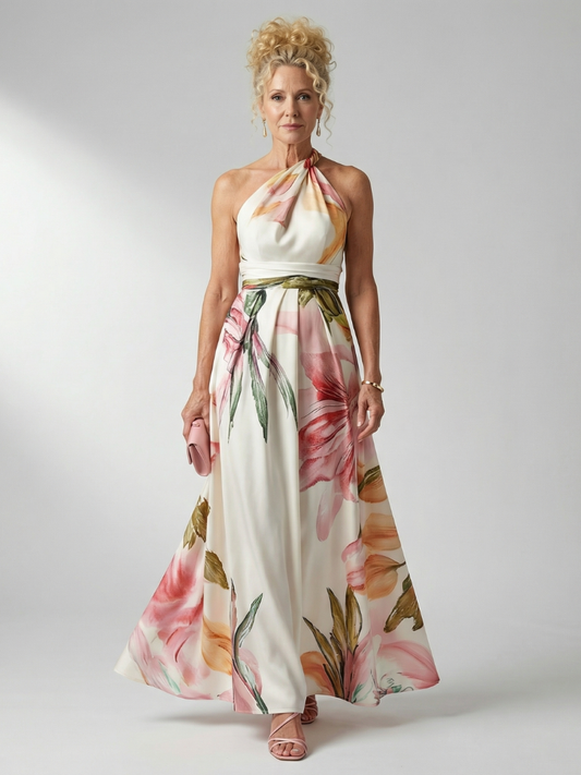 Vestido Largo Floral Ligero AMIEL - vista 1