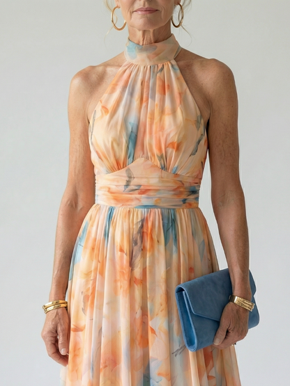 Vestido Midi Halter Suave ELIN - vista 2