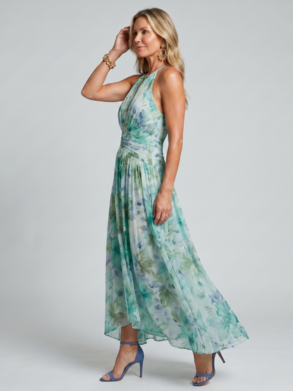 Vestido Midi Floral Suave PORTIA - vista 2