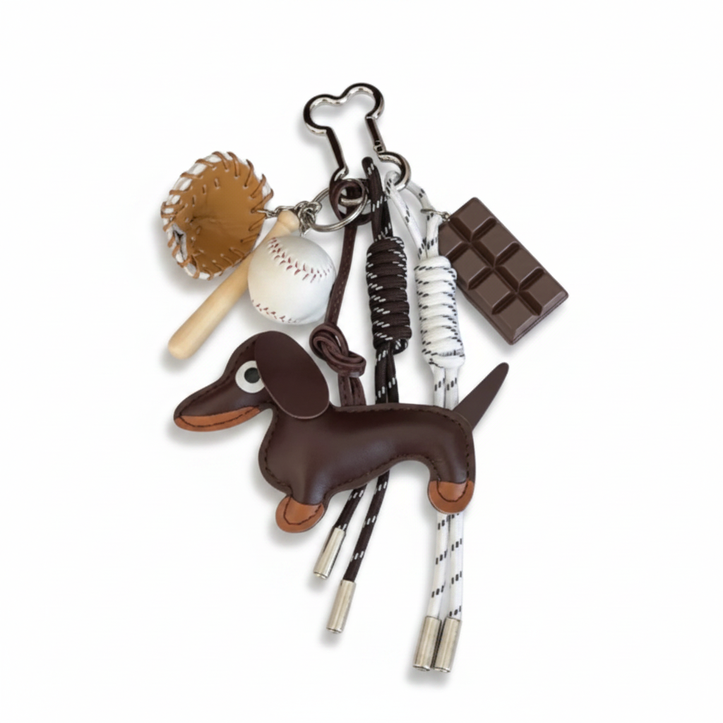 Downtown Pup Bag Charm