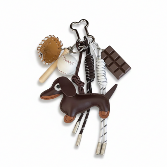 Downtown Pup Bag Charm