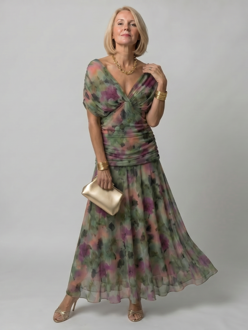 Vestido Midi Hombros Descubiertos CALEN - vista 2