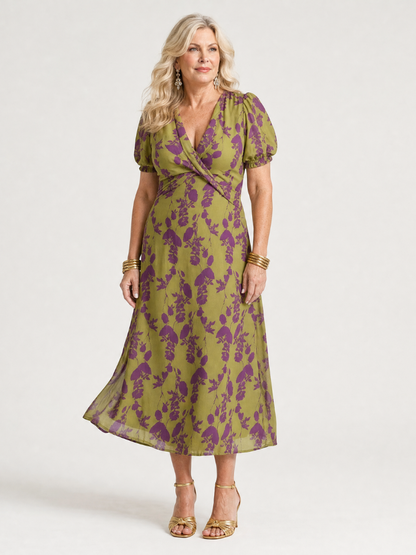 Vestido Midi Floral Relajado VIREL - vista 6