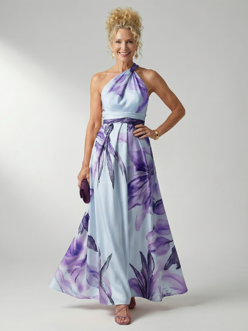 Vestido Largo Floral Ligero AMIEL - vista 2