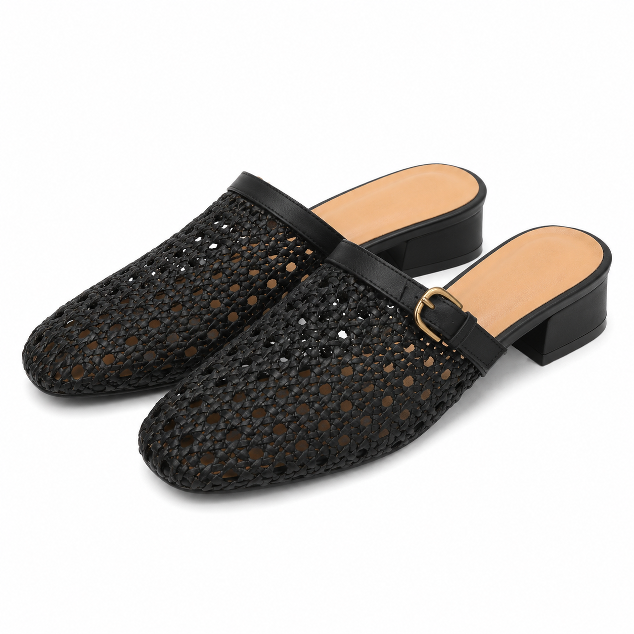 Zapatos Retro MONVETTA Tejidos con Tacón de Bloque - vista 2