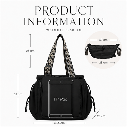 PackSmart 3-in-1 Versatile Tote by Palmora Society, lifestyle view