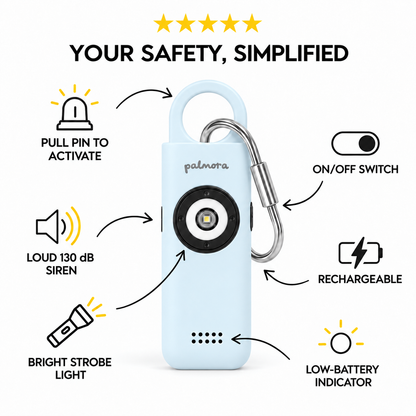 Personal Safety Charm Alarm