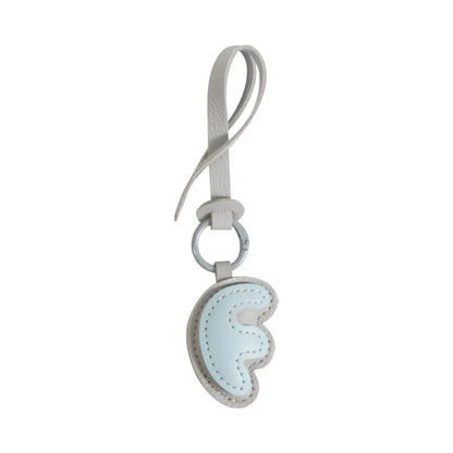 Leather Letter Charm