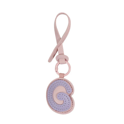 Leather Letter Charm
