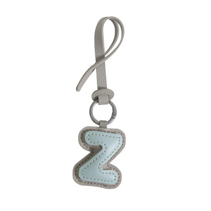 Leather Letter Charm