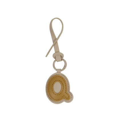 Leather Letter Charm