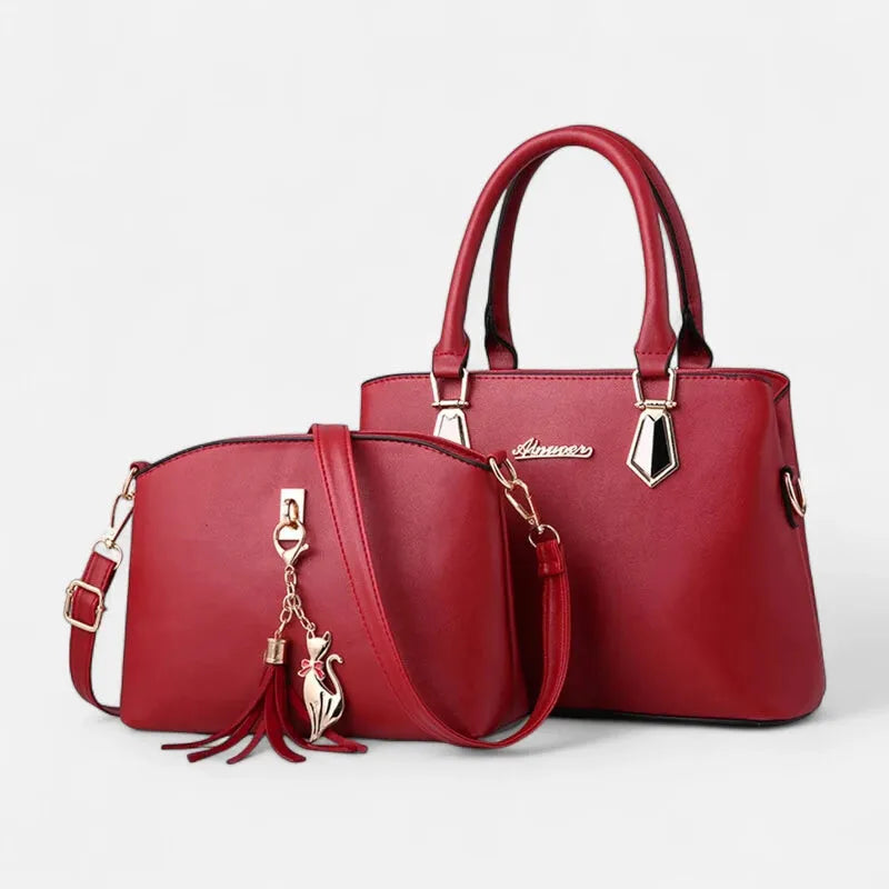 Clara | Shoulder Bag & Pouch Set