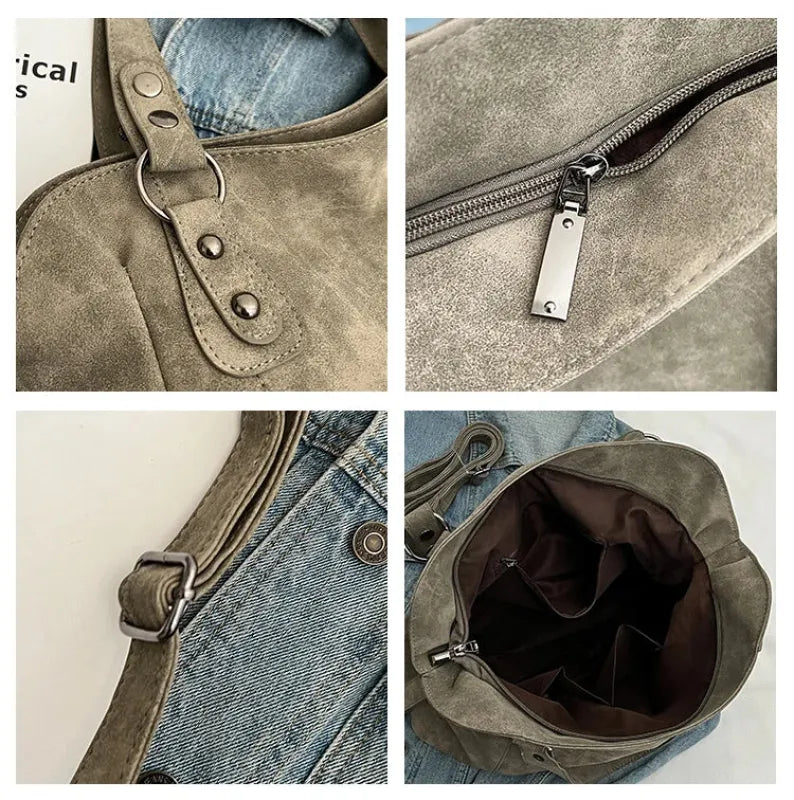Iris | Large Retro Shoulder Bag