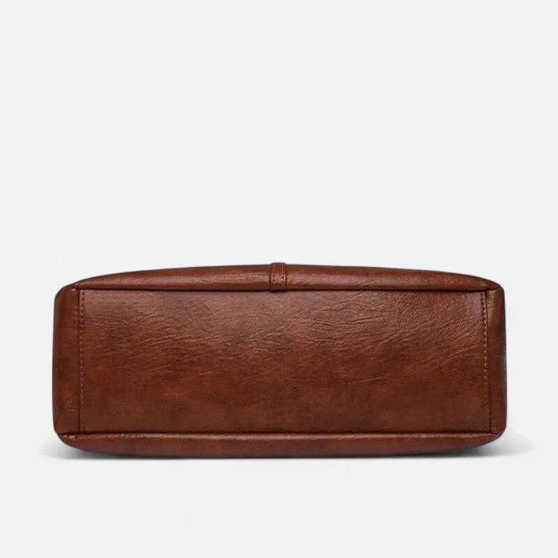 Agnès | Large Retro Multi-Pocket Shoulder Bag
