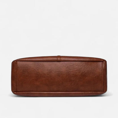 Agnès | Large Retro Multi-Pocket Shoulder Bag