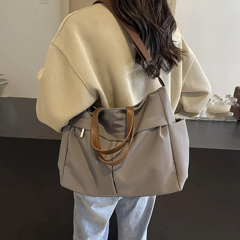 Maëlys | Nylon Multi-Pocket Tote