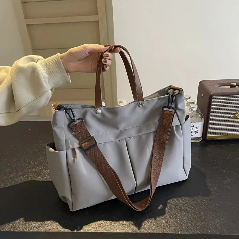 Maëlys | Nylon Multi-Pocket Tote