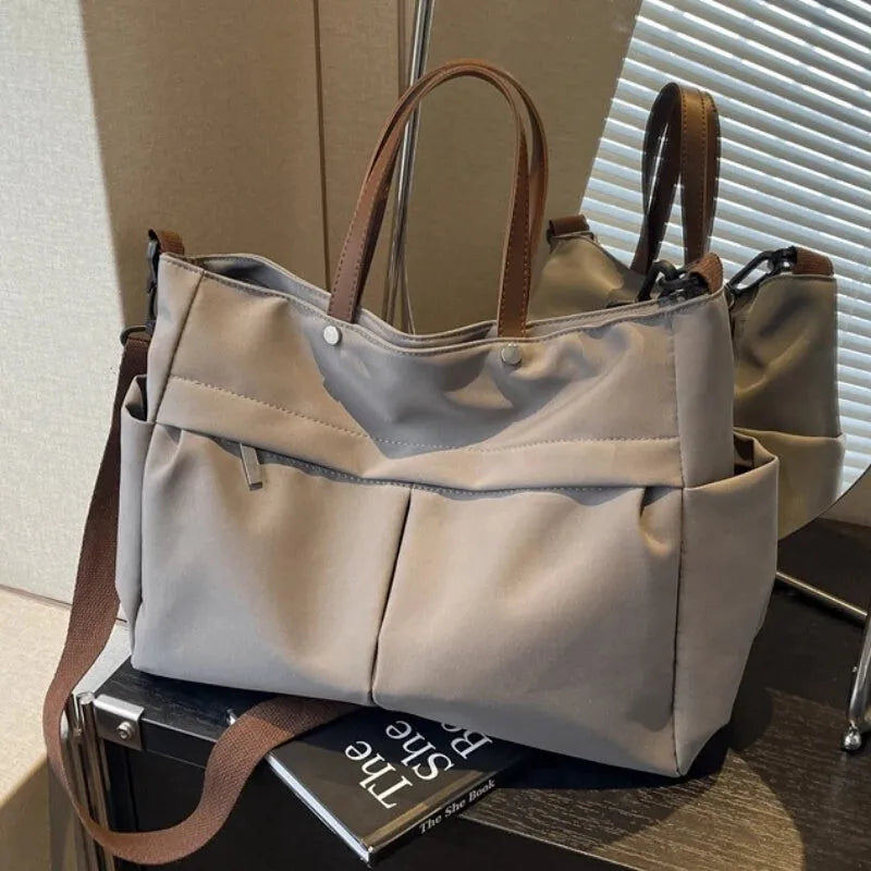 Maëlys | Nylon Multi-Pocket Tote