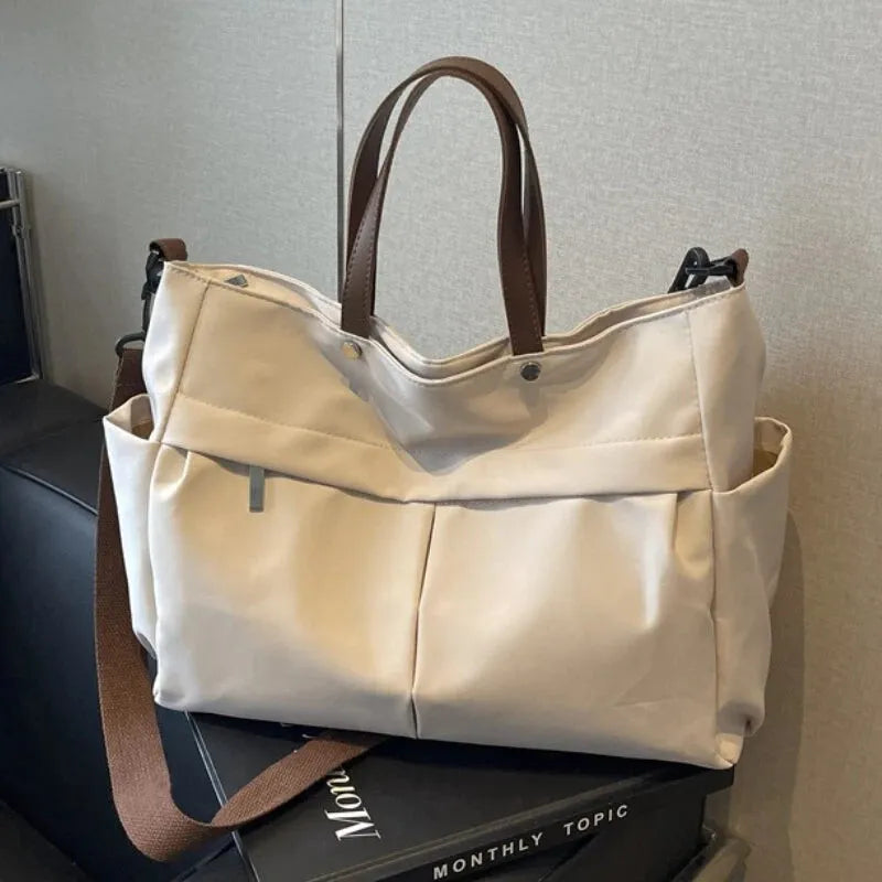 Maëlys | Nylon Multi-Pocket Tote