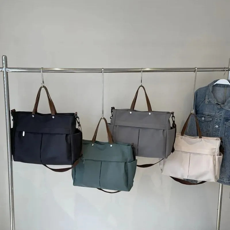 Maëlys | Nylon Multi-Pocket Tote