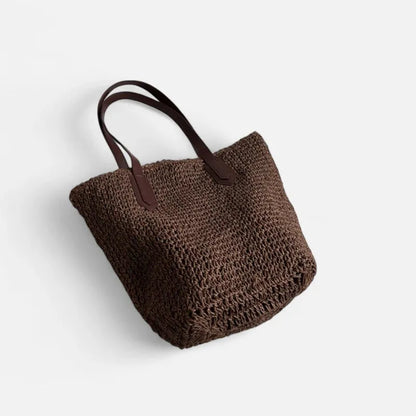 Lina | Large Straw Tote