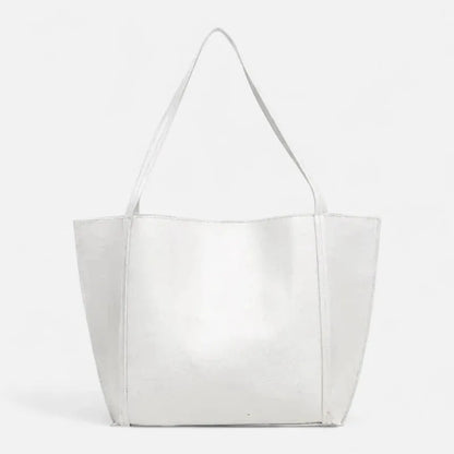 Amandine | Large Soft Tote with Matching Pouch
