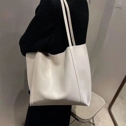 Amandine | Large Soft Tote with Matching Pouch