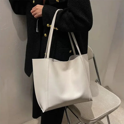 Amandine | Large Soft Tote with Matching Pouch
