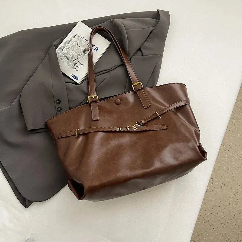 Solène | Large Soft Vintage Tote