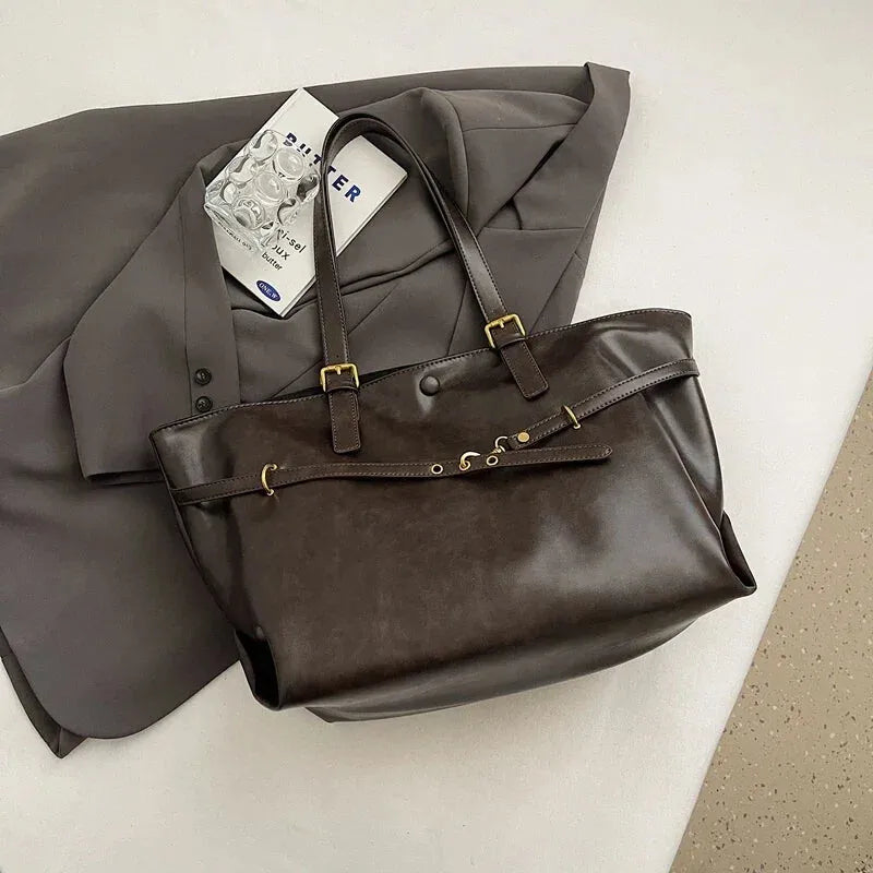 Solène | Large Soft Vintage Tote