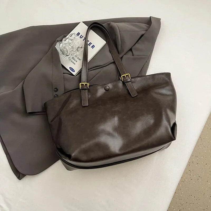 Solène | Large Soft Vintage Tote
