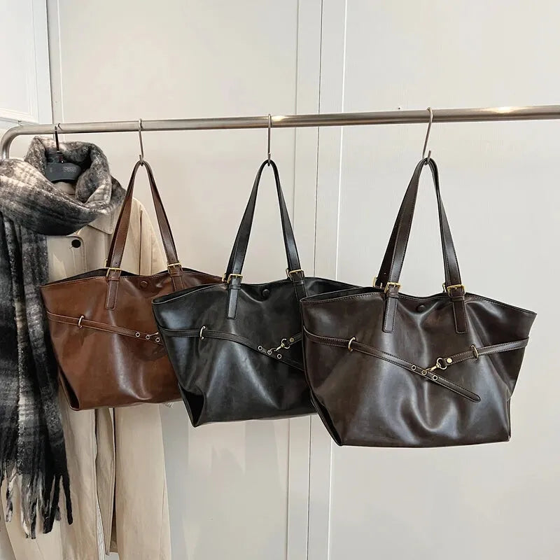 Solène | Large Soft Vintage Tote