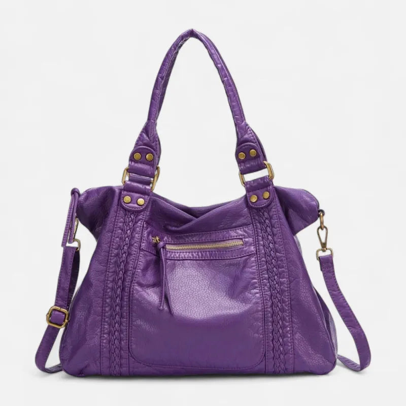 Clara | Vintage Multi-Pocket Shoulder Bag