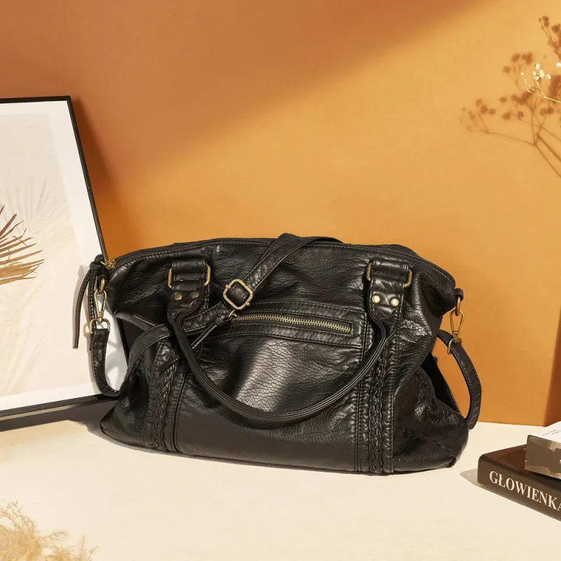 Clara | Vintage Multi-Pocket Shoulder Bag