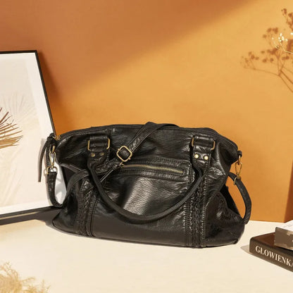 Clara | Vintage Multi-Pocket Shoulder Bag