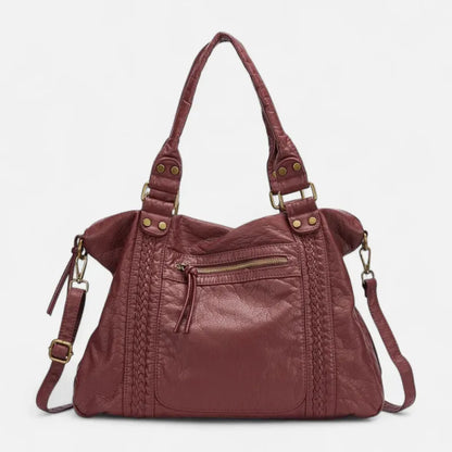 Clara | Vintage Multi-Pocket Shoulder Bag