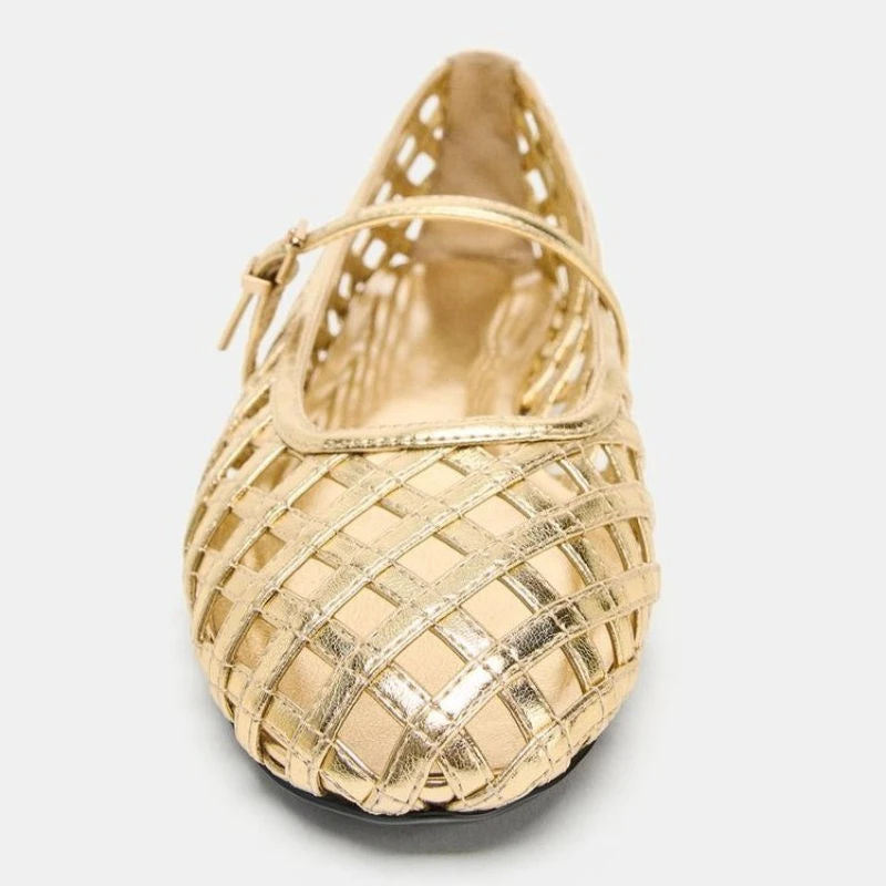 Sandalias MONTREUX Diseño Tejido Estilo Romano - vista 3