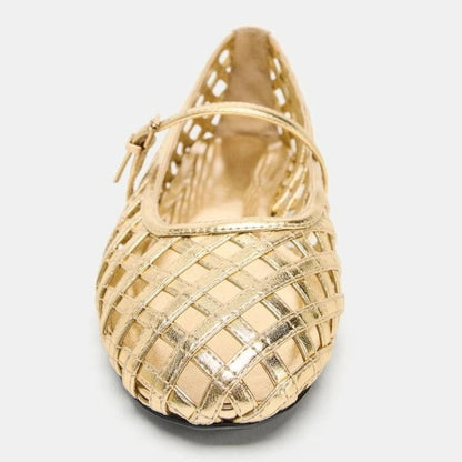 Sandalias MONTREUX Diseño Tejido Estilo Romano - vista 3
