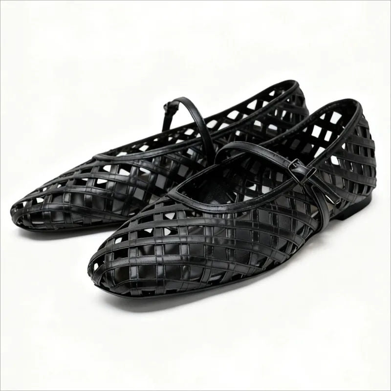 Sandalias MONTREUX Diseño Tejido Estilo Romano - vista 2