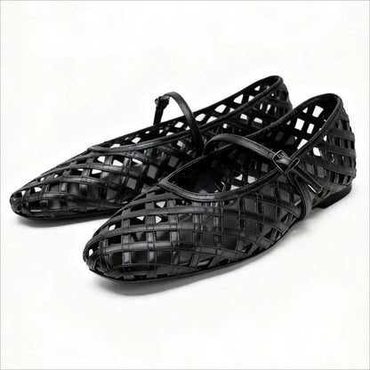 Sandalias MONTREUX Diseño Tejido Estilo Romano - vista 2