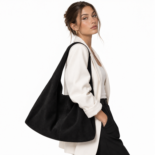 Amble | Suede Hobo Bag