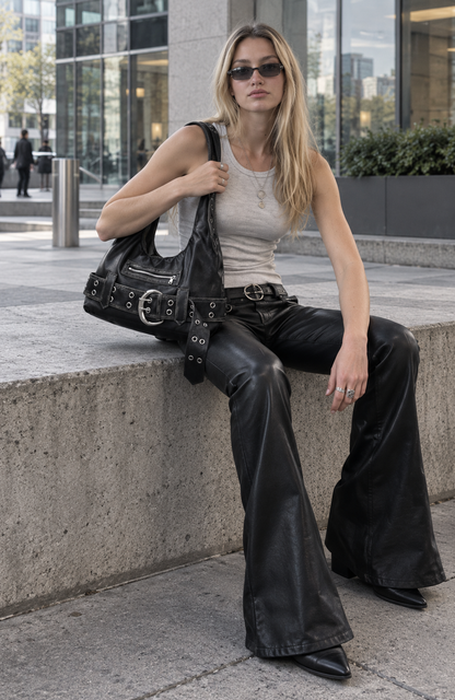 Muse statement belt bag by Palmora Society, view 2