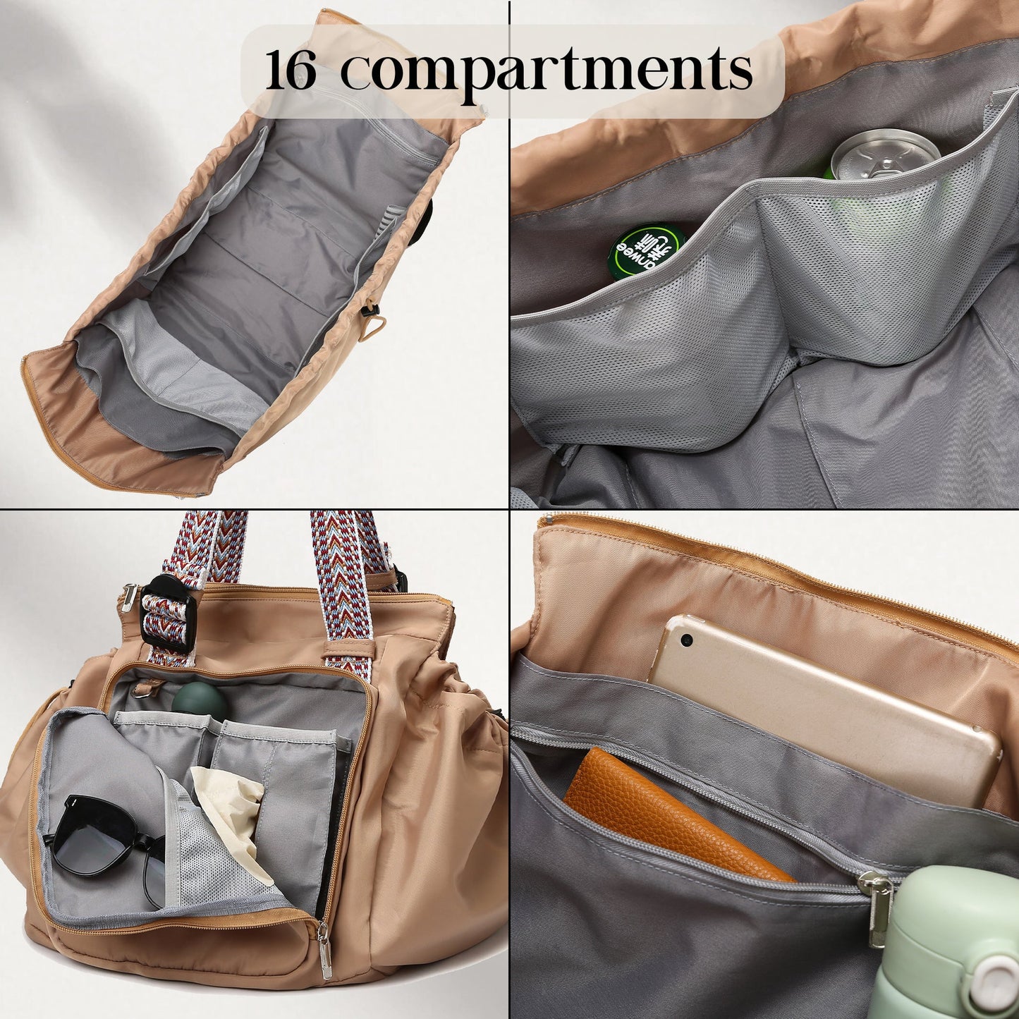 Versatile Tote packed with daily essentials