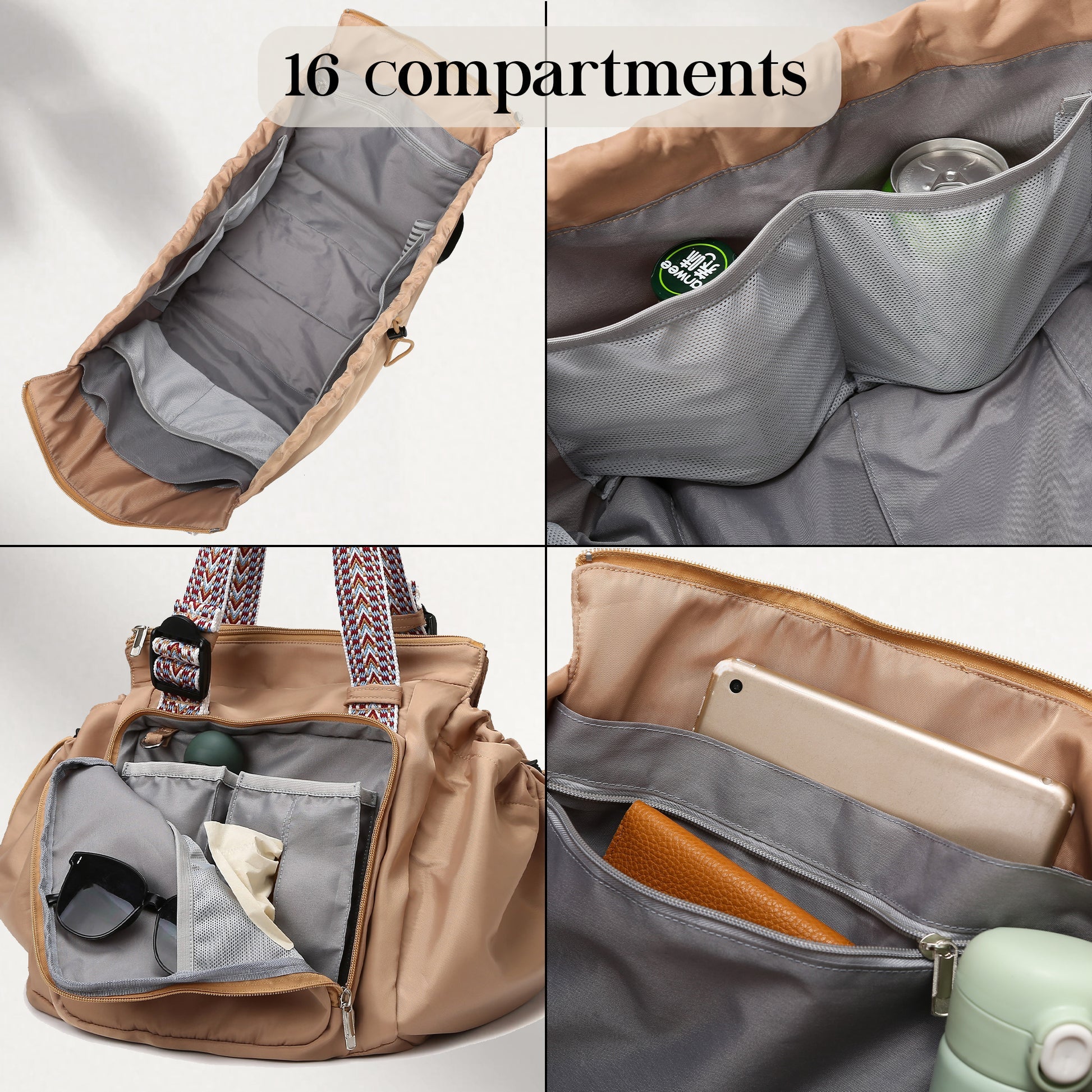 Versatile Tote packed with daily essentials