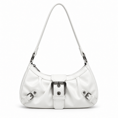 Perch curved buckle shoulder bag by Palmora Society, view 4