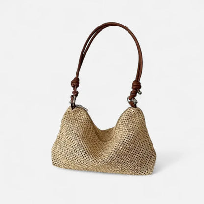 Alia | Straw Hobo Bag