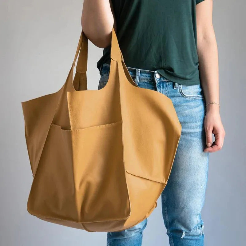 Alina bolso tote suave grande 10
