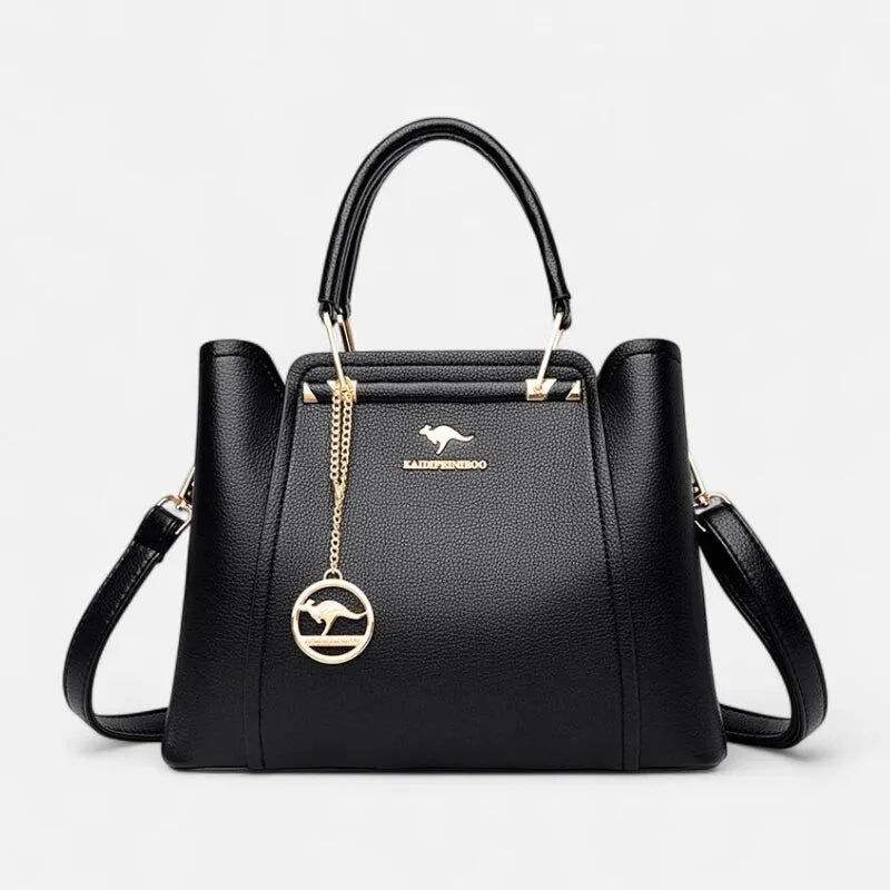 Amandine | Shoulder Bag with Gold Charm